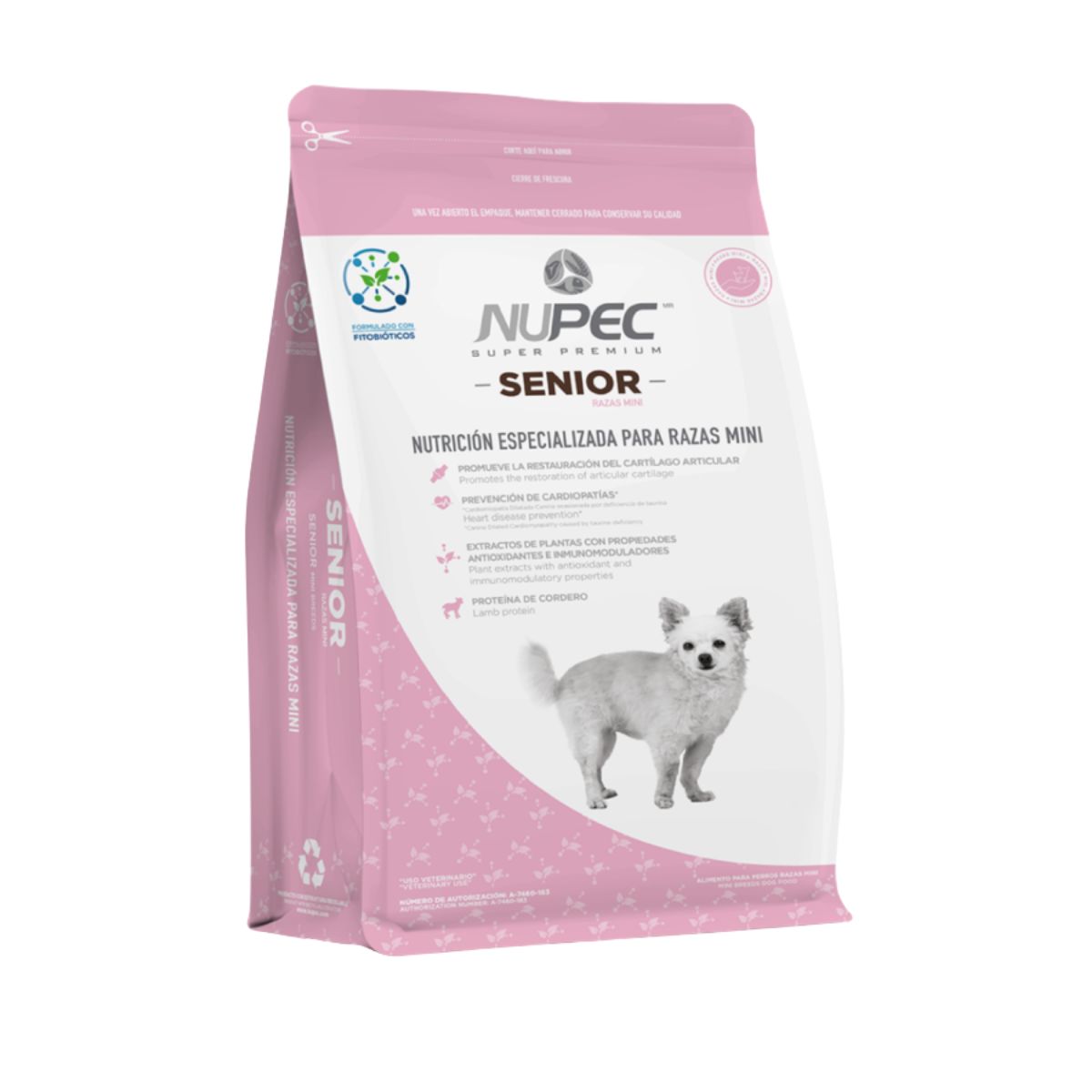 Nupec senior razas minis